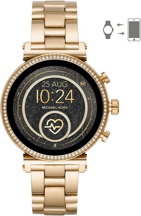 michael kors sofie smart watch charging|Michael Kors watch access smartwatch.